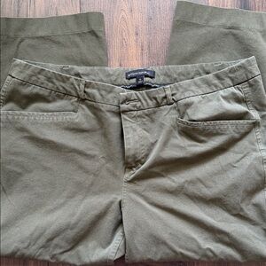 Banana Republic Women’s Crop Olive Pants